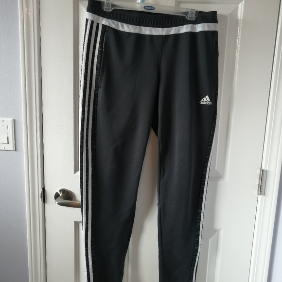 Grey addidas track pants - Picture 2 of 5